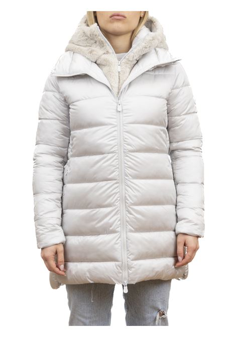 gray jade down jacket SAVE THE DUCK | D40280WJADE19-10034